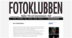 Desktop Screenshot of fotoklubben.no